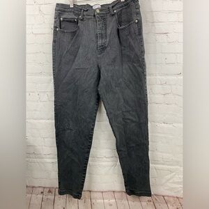 Carolina Blues Jeans Womens Plus Size 20W Black Tapered Leg Stretch
